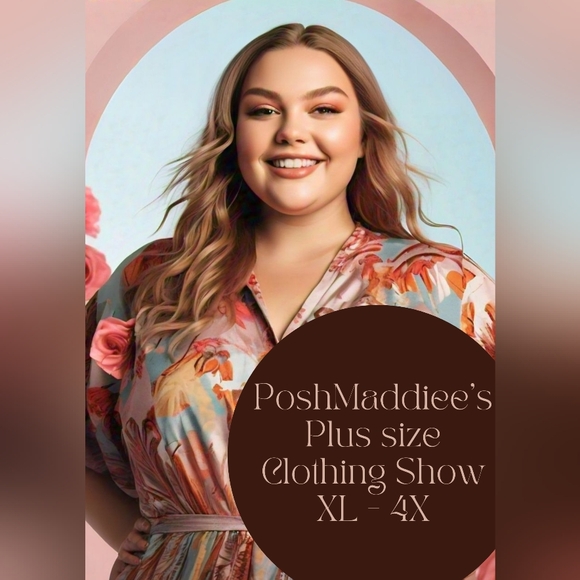 POSHMADDIEE'S PLUS SIZE CLOTHING SHOW - Picture 1 of 1